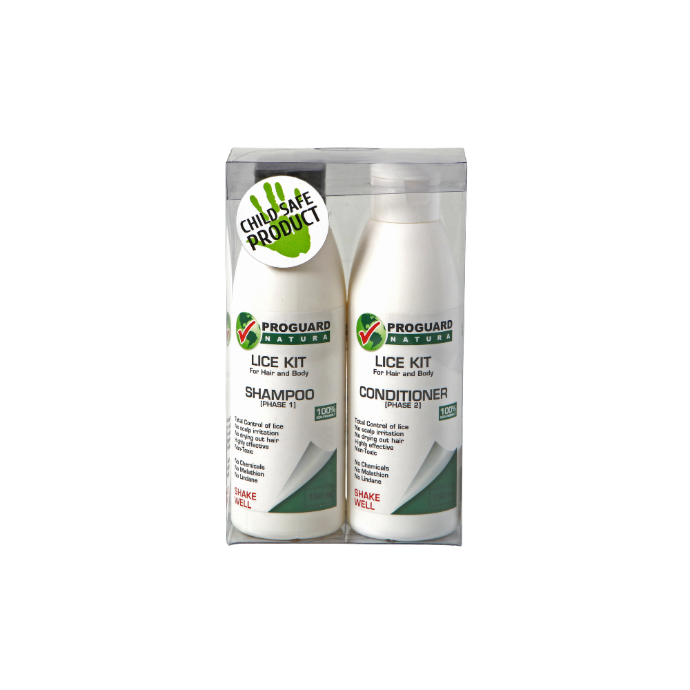 Lice Kit for Hair - Shampoo 150ml & Conditioner 150ml